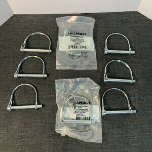 WIRE LOCK PIN ROUND HILLMAN 882694 5/16 x 2-3/4 ZINC-PLATED 2.75 Lot of 8